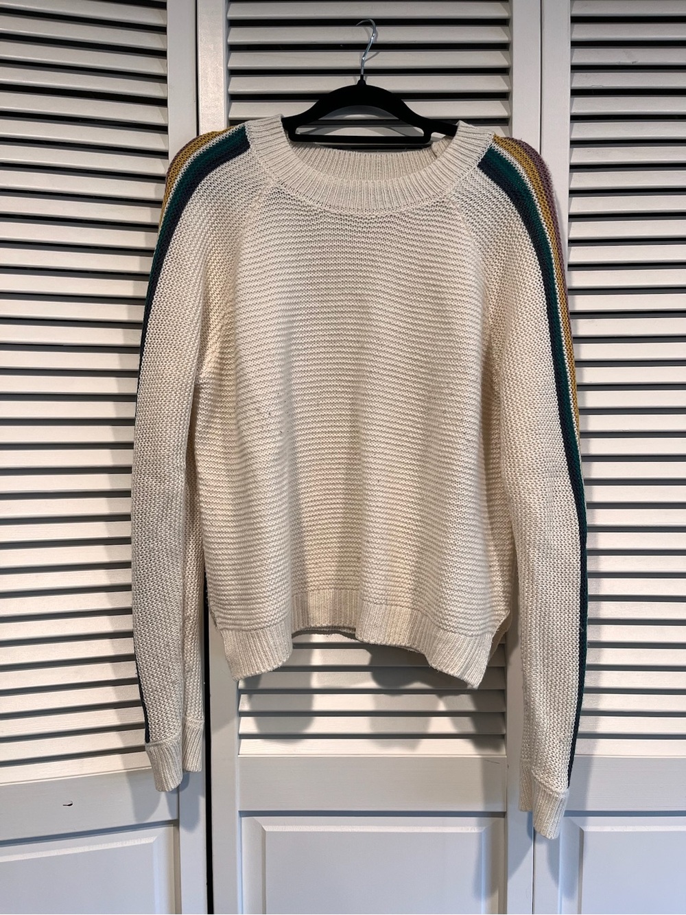 🌈  Altar’d State Crewneck Sweater with Rainbow Stripe - Unisex, 🏳️‍🌈 Friendly!